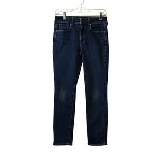 ✨American Eagle Women's High Rise Skinny Dark Wash Super Stretch Denim Jeans 4S